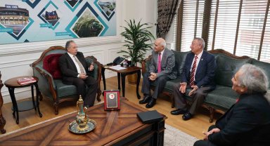 Gazilerden Başkan Yalçın'a teşekkür