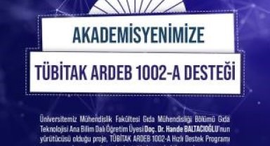 Gıda Atıklarının Endüstriyel Kullanımını Hedefleyen Projeye destek