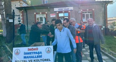 İnönü İsmetpaşa Mahalle Derneği şehitler için mevlit okuttu