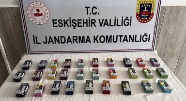 Jandarma satılmak üzere hazırlanan 29 kaçak sigara yakaladı