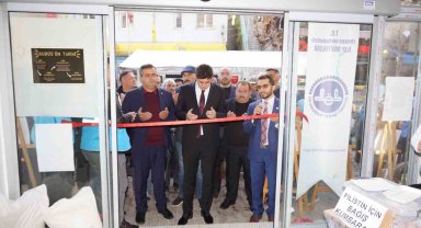 Karaman'da Filistin yararına Hayır Çarşısı açıldı
