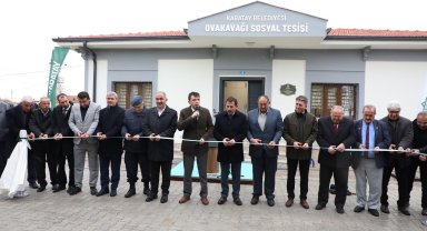 Karatay'da Ovakavağı Sosyal Tesisi hizmete açıldı
