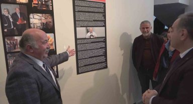 Kayseri'de taş plaklar meraklıları için sergilendi