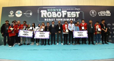 Konya Robofest Robot Yarışması sona erdi