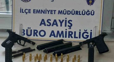 Konya'da fason silah parçaları ele geçirildi: 1 tutuklama