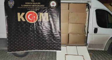 Konya'da kaçakçılık operasyonu: 10 gözaltı