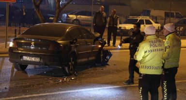 Konya'da kaza yapan otomobilin çalındığı ortaya çıktı
