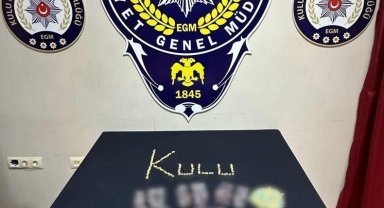 Konya'da şüphe üzerine durdurulan araçtan uyuşturucu zulası çıktı