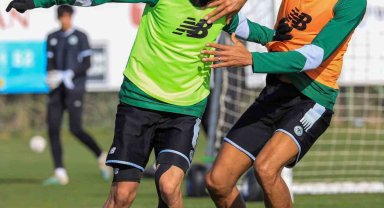 Konyaspor, Beyoğlu Yeni Çarşı maçı hazırlıklarına başladı