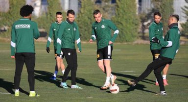 Konyaspor, Kayserispor maçı hazırlıklarını tamamladı