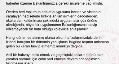 MEB'den bir okula ismi verilen Esat Oktay Yıldıran açıklaması: İnceleme başlatıldı
