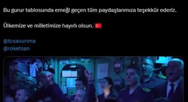 Milli torpido 'AKYA' hedefi 12'den vurdu