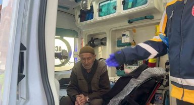 Nevşehir'de 83 yaşındaki ehliyetsiz sürücü kaza yaptı
