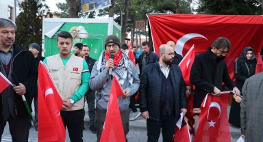 Nevşehir'de şehitler için dua edildi