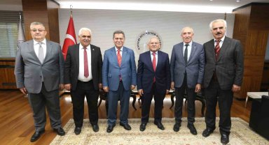 Oda başkanlarından büyükşehire ziyaret