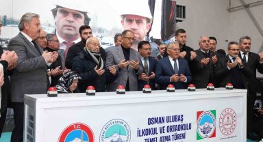 Osman Ulubaş İlkokulu ve Ortaokulu'nun temeli atıldı