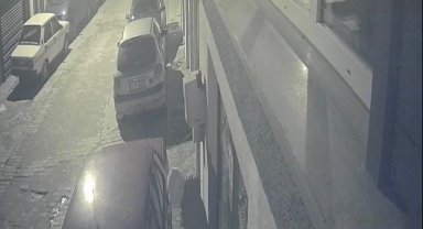 Oto faresi güvenlik kameralarına yakalandı