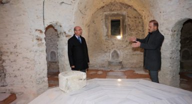 Sille Hacı Ali Ağa Hamamı restore ediliyor