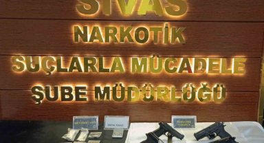 Sivas'ta uyuşturucuya geçit yok: 3 tutuklama