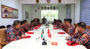 TİKA'dan Bangladeşli itfaiye ve kurtarma personeline ileri seviye itfaiye eğitimi
