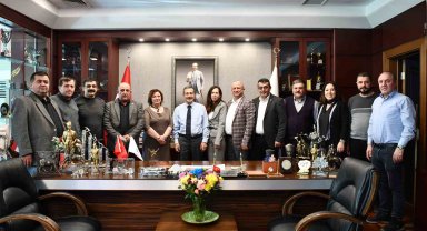 Uzun ve Güler'den Başkan Ataç'a ziyaret
