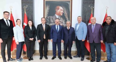 Vali Aksoy'a faaliyetleri hakkında bilgi verdiler