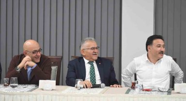 Vali Çiçek ve Başkan Büyükkılıç'tan "turizm" zirvesi