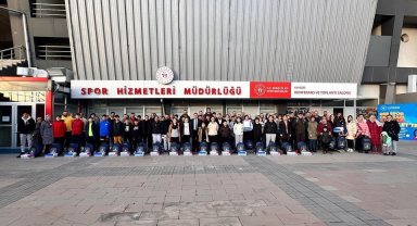 Yetenek taraması sporcularına malzeme desteği