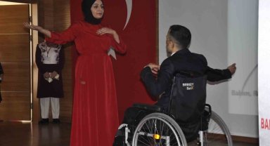 Yozgat'ta engelli bireylerin gösterileri büyük beğeni topladı