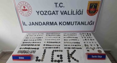 Yozgat'ta tarihi eser operasyonu: 1 gözaltı