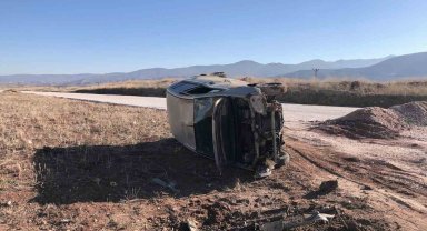Yozgat'ta trafik kazası: 1 yaralı
