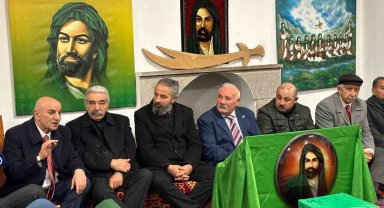ABB Başkan Adayı Altınok, Hüseyin Gazi Cemevini ziyaret etti