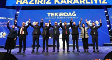 AK Parti Tekirdağ Büyükşehir Belediye Başkan Adayı Cüneyt Yüksel oldu.