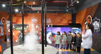 Aksaray Bilim Merkezi'nde bilim kampları başladı