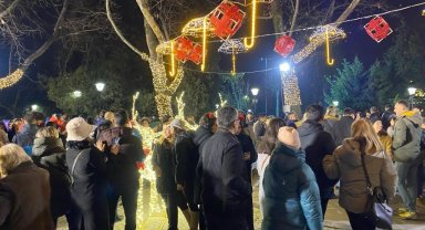 Ankara 2024'ü meşaleler ve konfetiler ile karşıladı