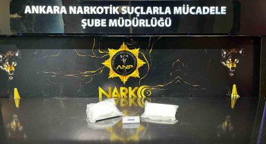 Ankara'da 2 kilo 279 gram kokain ele geçirildi