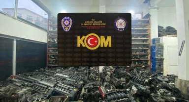 Ankara'da 'kaçak araç parçası" operasyonu: 5 gözaltı