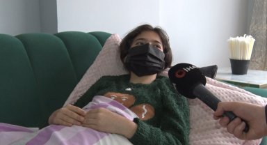 Apandisiti patlayan çocuk şehir hastanesinde sağlığına kavuştu