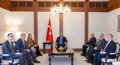 Bakan Fidan, ABD Dışişleri Bakan Yardımcısı Vekili Victoria Nuland'ı kabul etti