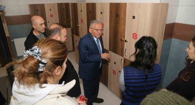 Başkan Büyükkılıç'tan sağlıklı yaşam merkezine ziyaret