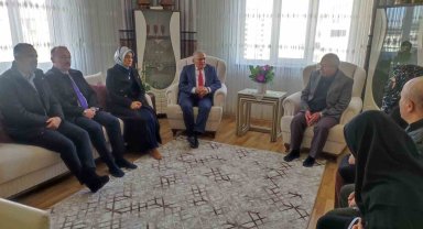 Başkan Büyükkılıç'tan şehit ailesine ziyaret