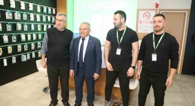 Büyükkılıç'tan AVM esnaflarına ziyaret
