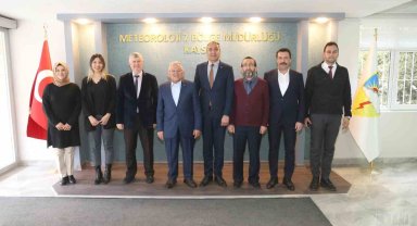 Büyükkılıç'tan Meteoroloji 7'nci Bölge Müdürü Erol'a ziyaret