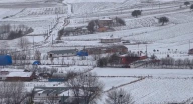 Çankırı'da kar yağışı etkili oldu