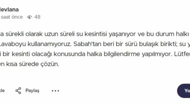 Çankırı'da sürekli yaşanan su kesintilerine vatandaşlardan tepki