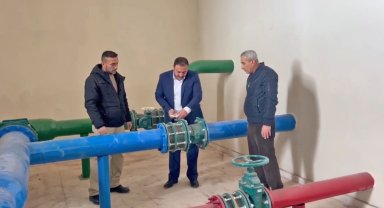 Çiçekdağı ilçesinde içme suyu vanası açıldı