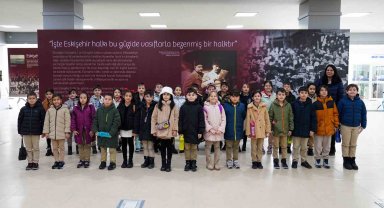 Çocuklar Eskişehir'in kurtuluşunu görsellerle öğreniyor