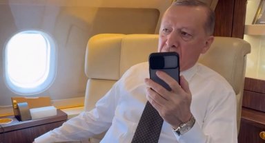 Cumhurbaşkanı Erdoğan, Santa Maria İtalyan Kilisesi Rahibi Bulai ile görüştü