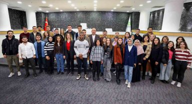 Geleceğin kamu yöneticileri Meram Belediyesi Meclisinde
