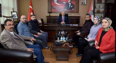 Habere giden gazeteciler haber oldu